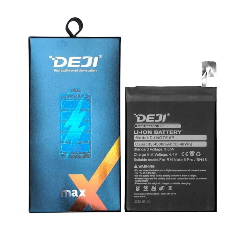 Аккумулятор Deji DJ Note 6P для Xiaomi Redmi Note 6 Pro 4000 mAh (DJIBN48)