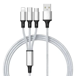 Кабель-разветвитель Recci RCS-D120 1.2 m Silver