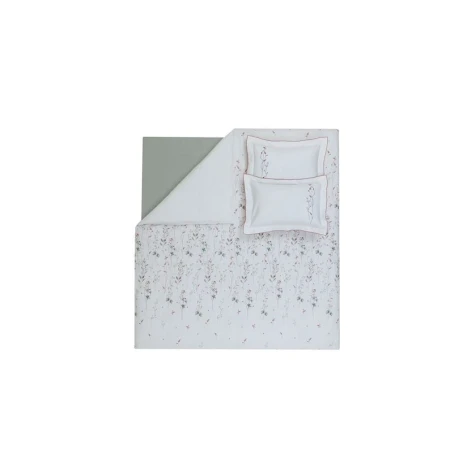 Комплект постельного белья Yataş Liset пододеяльник 220x240, простыня 240x280, наволочки 50x70, двуспальный XL, белый