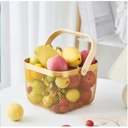 Корзина İKEA, золотая, для фруктов и овощей
