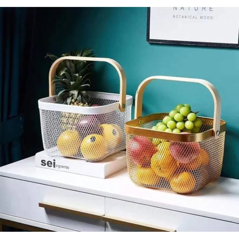 Корзина İKEA, золотая, для фруктов и овощей Корзина İKEA, золотая, для фруктов и овощей