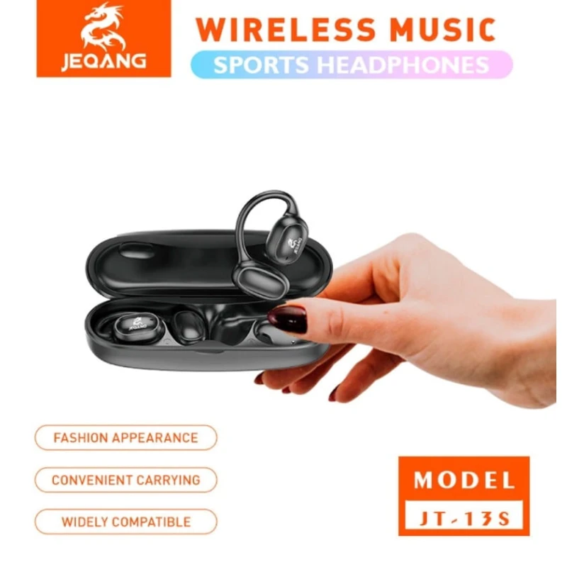Simsiz qulaqlıqlar Jeqang JT-13S Black