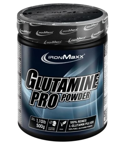 Аминокислоты IronMaxx Glutamine Pro Powder 500 г