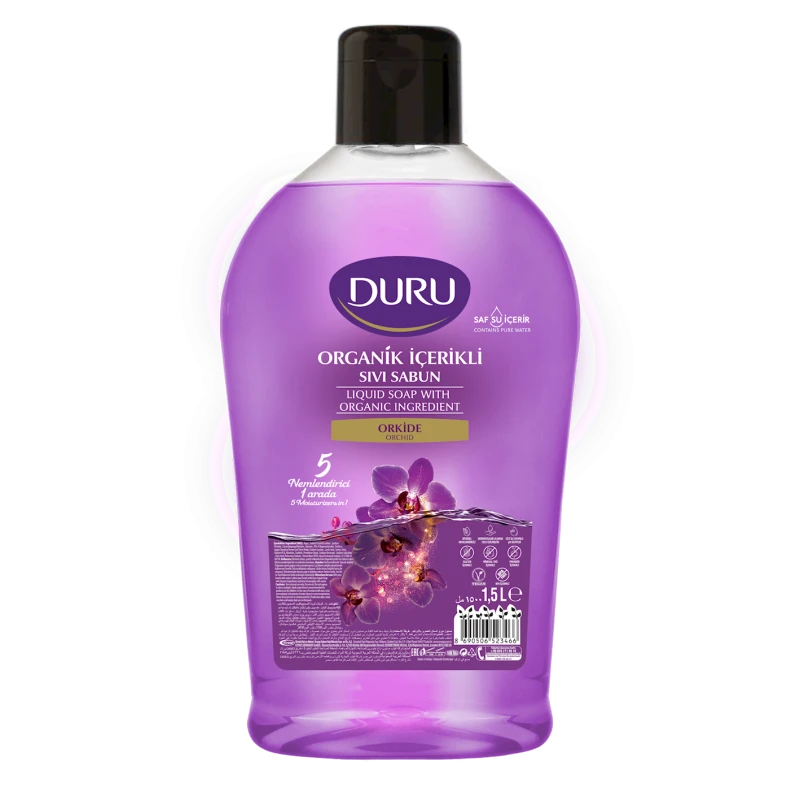 Жидкое мыло Duru Orchid, 1500 мл
