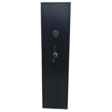 Silah seyfi Strong XD-079_1, elektron kodlu kilid və açar ilə, qara, 1450x370x300 mm, 31 kq