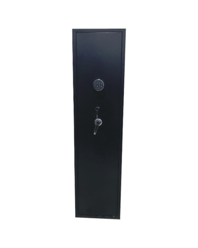 Silah seyfi Strong XD-079_1, elektron kodlu kilid və açar ilə, qara, 1450x370x300 mm, 31 kq