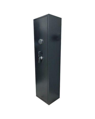Silah seyfi Strong XD-079_1, elektron kodlu kilid və açar ilə, qara, 1450x370x300 mm, 31 kq