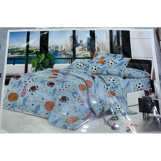 Комплект детского постельного белья 155222, пододеяльник 155х220 см, простыня 155х220 см, наволочка 75х75 см Комплект детского постельного белья 155222, пододеяльник 155х220 см, простыня 155х220 см, наволочка 75х75 см