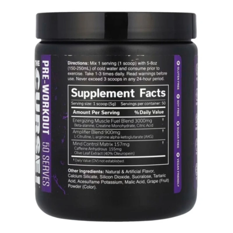 Предтренировочный комплекс JNX Sports Dark Grape 250 г Предтренировочный комплекс JNX Sports Dark Grape 250 г