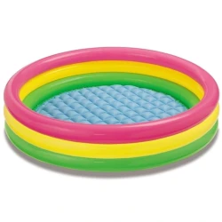 Надувной бассейн Intex H57225588412NP, 114x25 см, 136 л, разноцветный