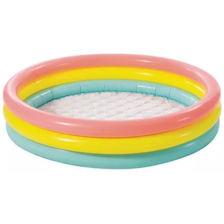 Надувной бассейн Intex H57225588412NP, 114x25 см, 136 л, разноцветный