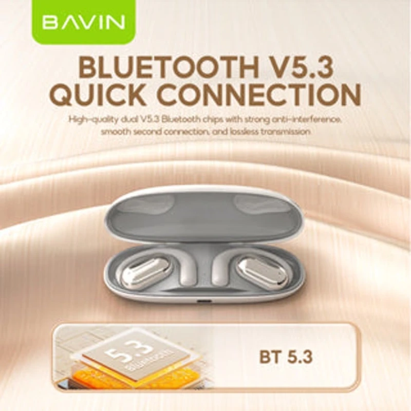 Беспроводные наушники Bavin BA71 White Беспроводные наушники Bavin BA71 White