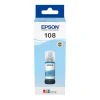 Контейнер с чернилами Epson 108 EcoTank Light Cyan (C13T09C54A-N)