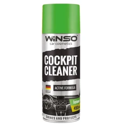 Полироль для панели приборов Winso Cockpit Cleaner Lemon, 450 мл
