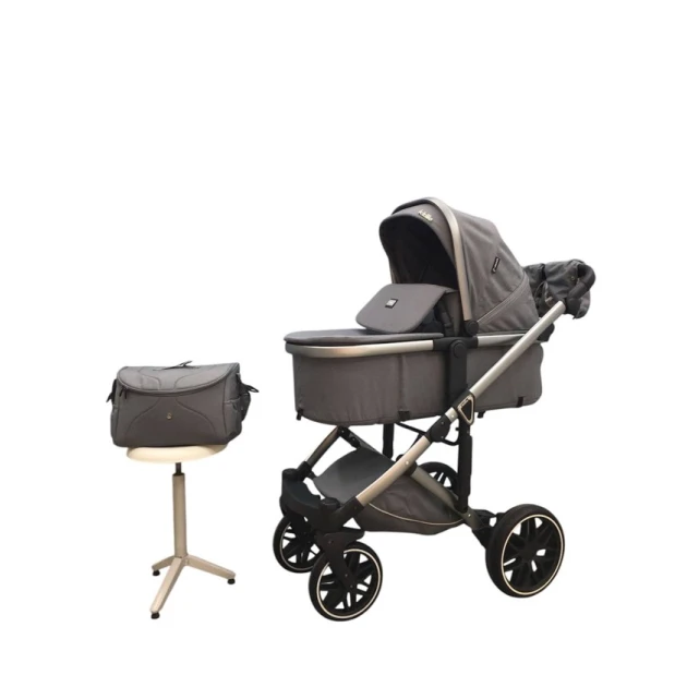 Uşaq arabası smr329, boz