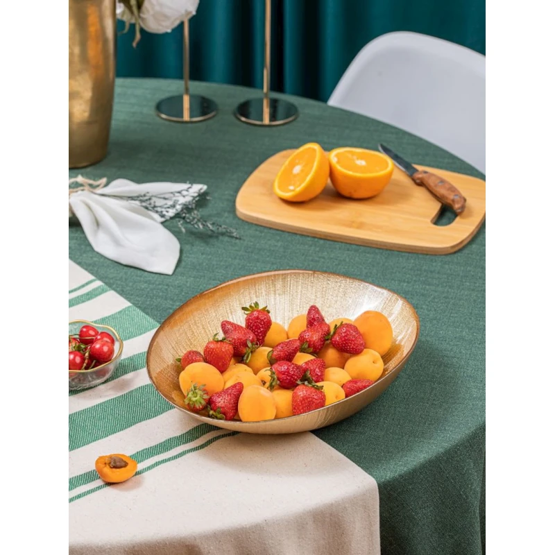 Фруктовница Serwant, 30 см, стекло, золотистый Фруктовница Serwant, 30 см, стекло, золотистый