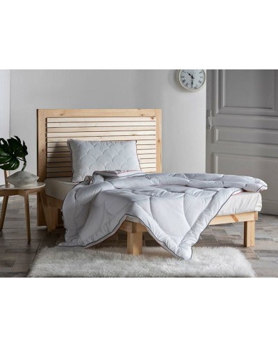 Yorğan Doqu Home, tək nəfərlik, bütün fəsillər üçün, mikrogel, ağ, 155x215 sm