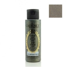 Akril boya-metallik Cadence Extreme Light Metallic 6214 Antique Green 70 ml