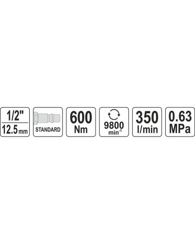 Pnevmatik qaykaaçan Yato YT-09506