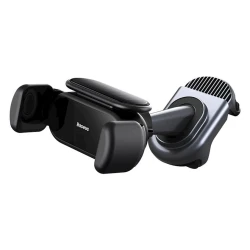 Автомобильный держатель Baseus T-Space Solar Electric Car Mount Black