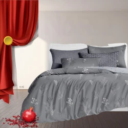 Комплект постельного белья Narlı 001095, пододеяльник 200x220 см, простыня 250x240 см, наволочка 50х70 см (2 шт), двуспальный, хлопок, разноцветный