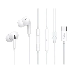 Simli qulaqlıqlar Celebrat E300 White