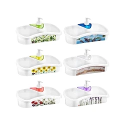 Дозатор для жидкого мила Irak Plastik 26x13x8 см, в ассортименте Дозатор для жидкого мила Irak Plastik 26x13x8 см, в ассортименте