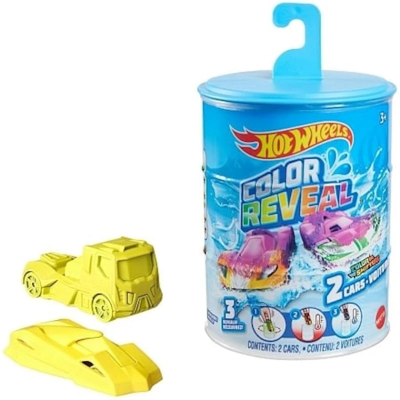 Maşın dəsti Hot Wheels Color Reveal 2 əd Maşın dəsti Hot Wheels Color Reveal 2 əd