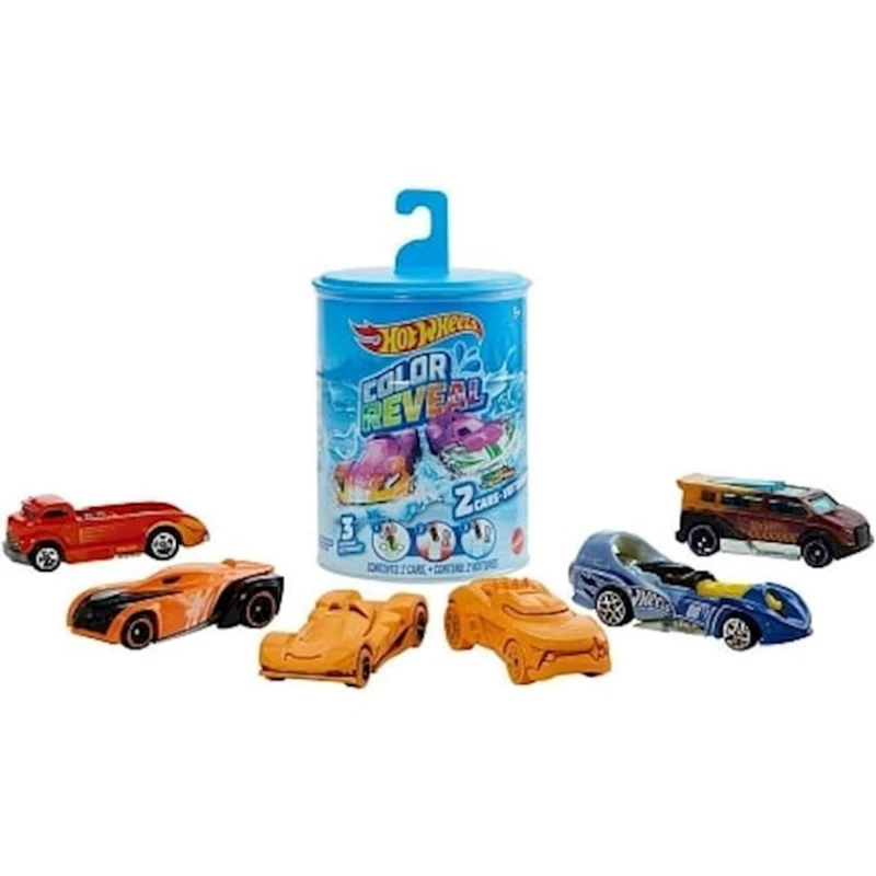 Maşın dəsti Hot Wheels Color Reveal 2 əd Maşın dəsti Hot Wheels Color Reveal 2 əd