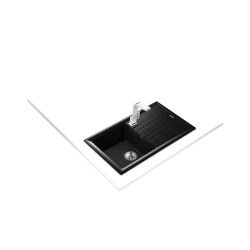 Кухонная мойка Teka Stone 50 B-TG 1B 1D Metallic Black (8434778006032) Кухонная мойка Teka Stone 50 B-TG 1B 1D Metallic Black (8434778006032)