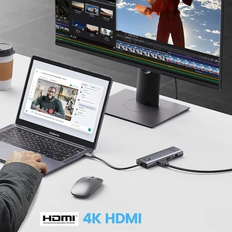 Док-станция Orico PW11-6PCR-GY-EP Док-станция Orico PW11-6PCR-GY-EP