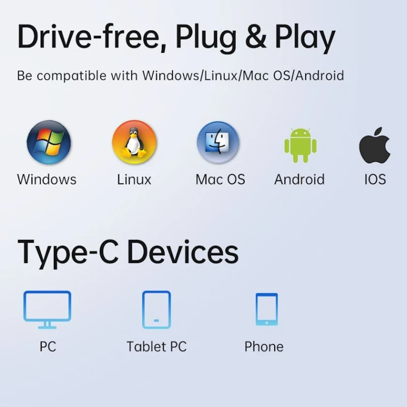 Док-станция Orico PW11-6PCR-GY-EP Док-станция Orico PW11-6PCR-GY-EP