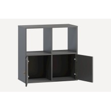 Stellaj Ev Plus 12115534, LDSP, boz, 75x35x75 sm