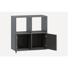 Stellaj Ev Plus 12115534, LDSP, boz, 75x35x75 sm
