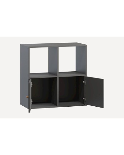 Stellaj Ev Plus 12115534, LDSP, boz, 75x35x75 sm
