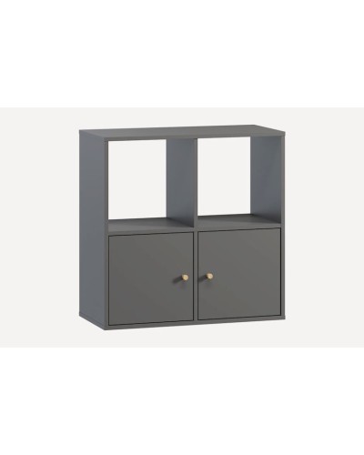 Stellaj Ev Plus 12115534, LDSP, boz, 75x35x75 sm