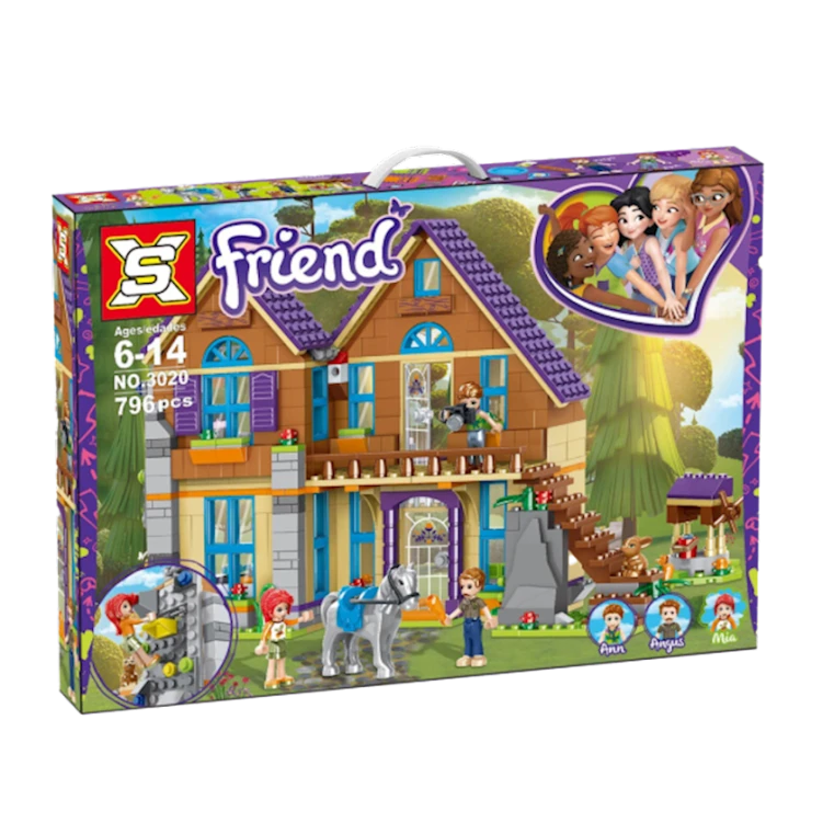 Конструктор Friend 3020, 796 элементов Конструктор Friend 3020, 796 элементов