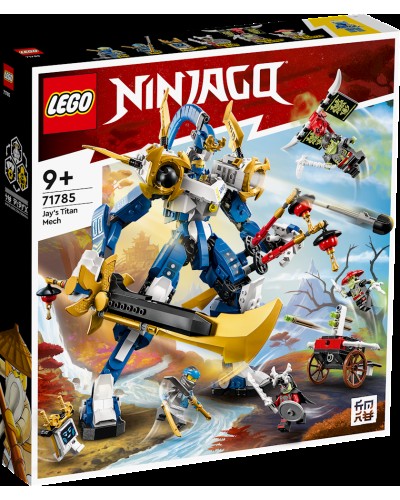 Konstruktor LEGO Ninjago Jay’s Titan Mech 71785, 9+ yaş, 794 əd
