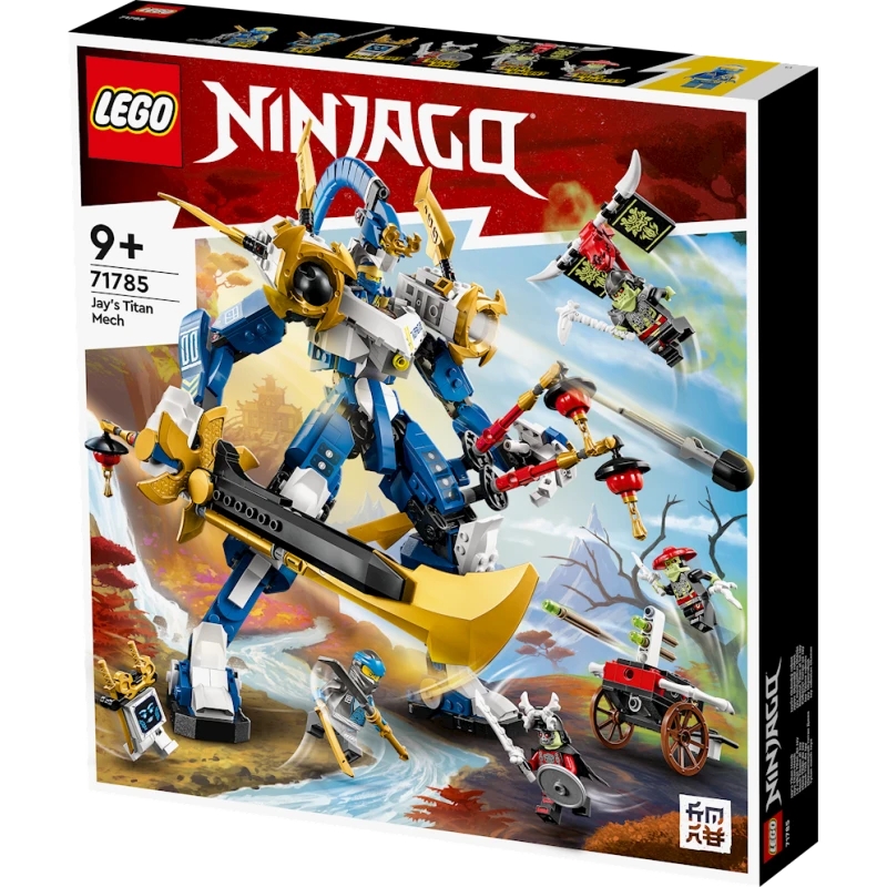 Конструктор LEGO Ninjago Jay’s Titan Mech 71785, 9+ лет, 794 шт
