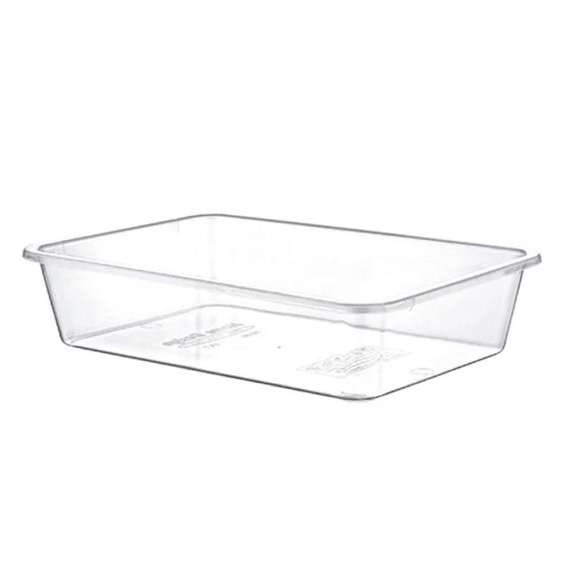 Контейнер Irak Plastik PE100, 30.5x22x6.5 см, прозрачный