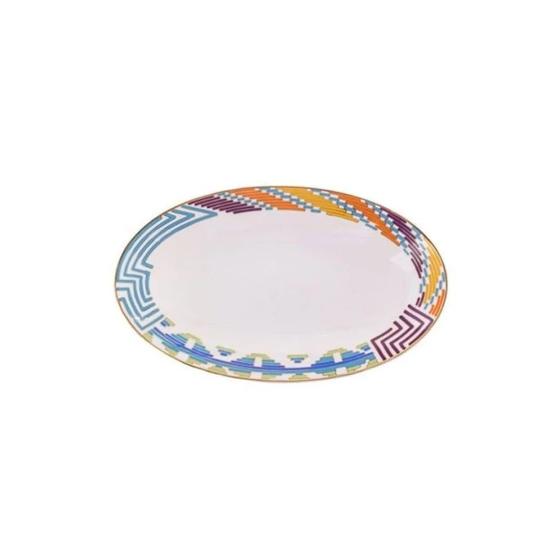 Тарелка Porland Ruanda 04ALM007374, разноцветная, 24 см