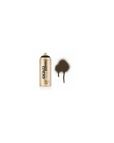 Akril sprey boya Montana Gold, Shock Color, S8020 Brown Dark, 400 ml