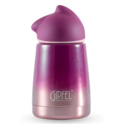 Термос Gipfel Gatta 8354, нержавеющая сталь/пластик, розовый, 300 мл Термос Gipfel Gatta 8354, нержавеющая сталь/пластик, розовый, 300 мл