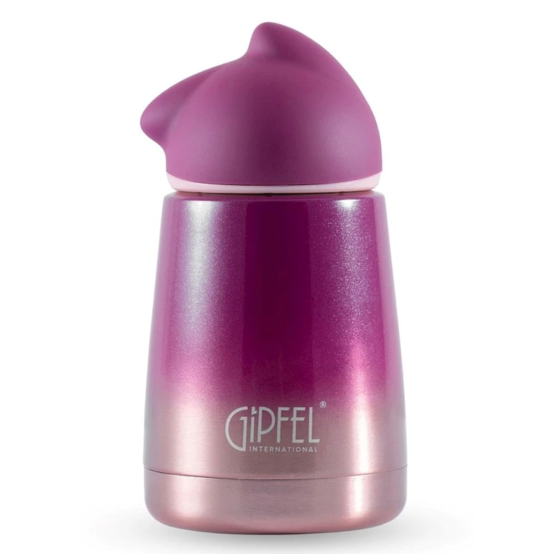Термос Gipfel Gatta 8354, нержавеющая сталь/пластик, розовый, 300 мл Термос Gipfel Gatta 8354, нержавеющая сталь/пластик, розовый, 300 мл