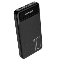 Внешний аккумулятор Denmen DP09 10000mAh Black Внешний аккумулятор Denmen DP09 10000mAh Black
