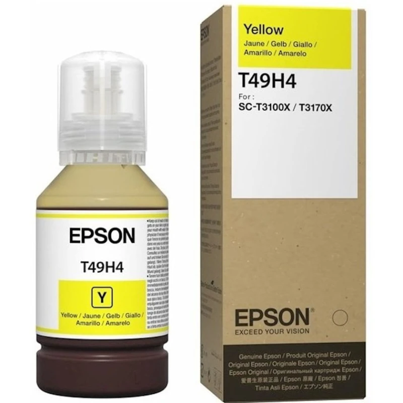 Контейнер с чернилами Epson T49H4 Yellow (C13T49H400)
