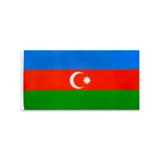 Azərbaycan bayrağı Ormibayrak EG84172, ikitərəfli, 100x200 sm