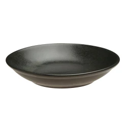 Тарелка глубокая Porland Seasons, фарфор, черный, 21 см