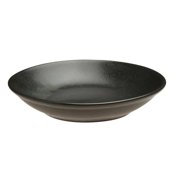 Dərin boşqab Porland Seasons, farfor, qara, 21 sm