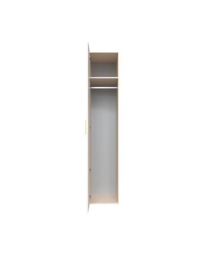 Şkaf Art Mebel 16, 210x40x45 sm, laminat, krem